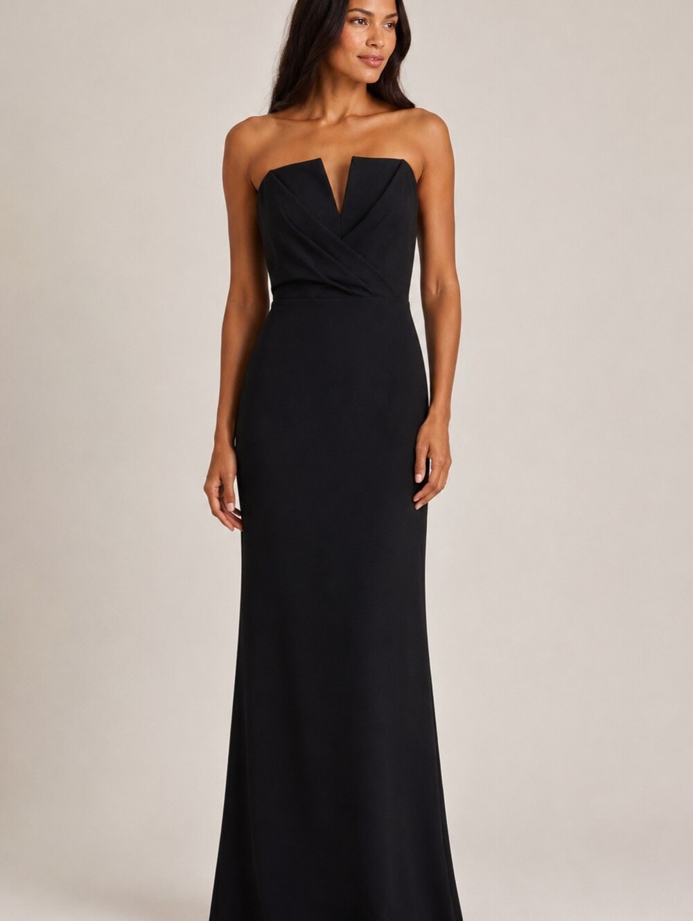 Calvin Klein Black Formal Maxi Dress Sleeveless Gown NWT 14